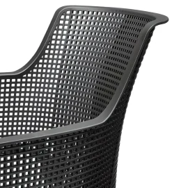 Sedia per giardino grafite 79cm: modello elisa