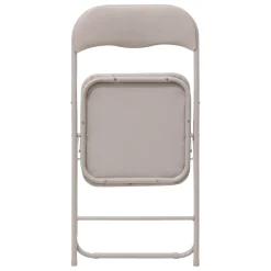 SEDIA PIEGHEVOLE IN ECOPELLE BEIGE: vendita online SEDIA PIEGHEVOLE IN ECOPELLE BEIGE in offerta