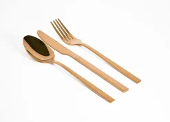 SERVIZIO COMPLETO DA 24 POSATE LINEA BOND COPPER
