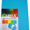 SET 25 CARTELLINE CARTEX CON RIGATURE: vendita online SET 25 CARTELLINE CARTEX CON RIGATURE in offerta