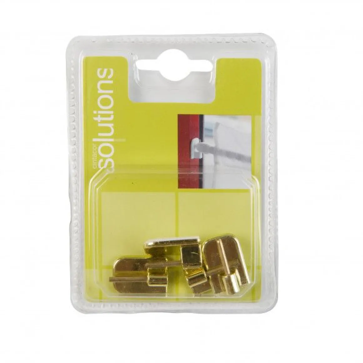 SET 4 GANCI ADESIVI PER TENDA COLOR ORO : vendita online SET 4 GANCI ADESIVI PER TENDA COLOR ORO in offerta