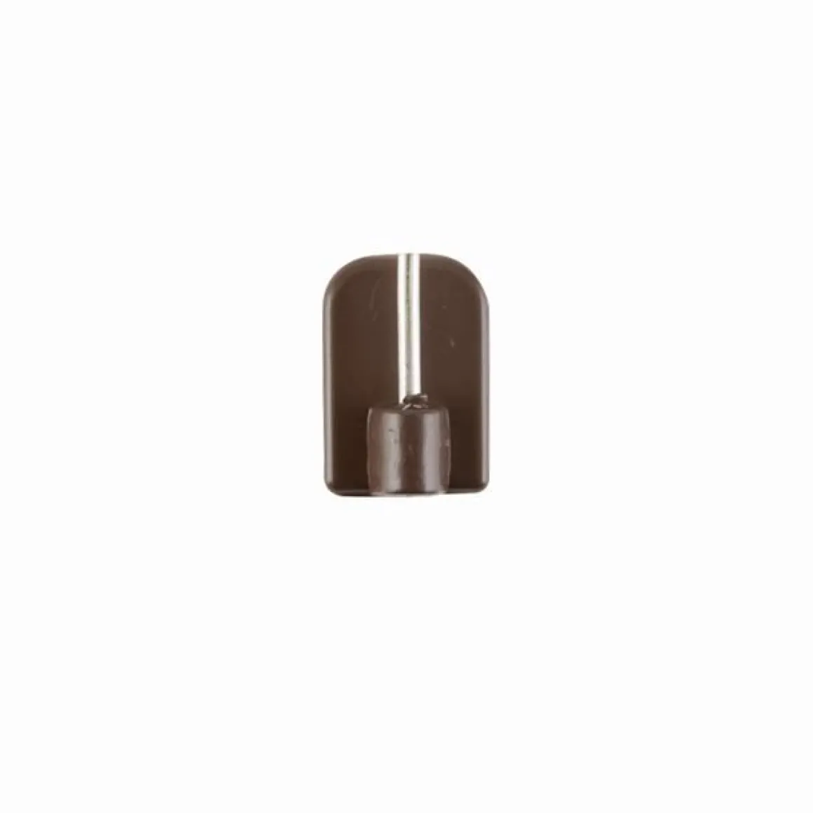 SET 4 GANCI ADESIVI PER TENDA MARRONI : vendita online SET 4 GANCI ADESIVI PER TENDA MARRONI in offerta