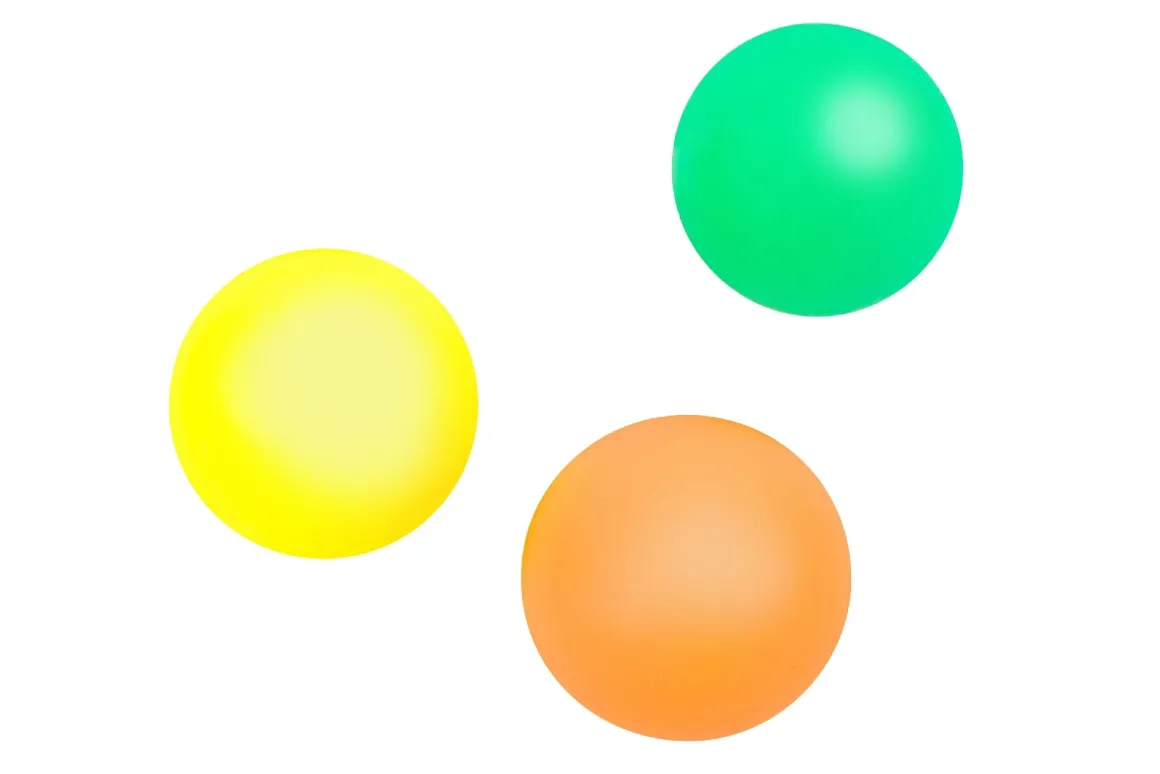 SET 3 PALLINE 40MM ARANCIONE/GIALLO/VERDE: vendita online SET 3 PALLINE 40MM ARANCIONE/GIALLO/VERDE in offerta