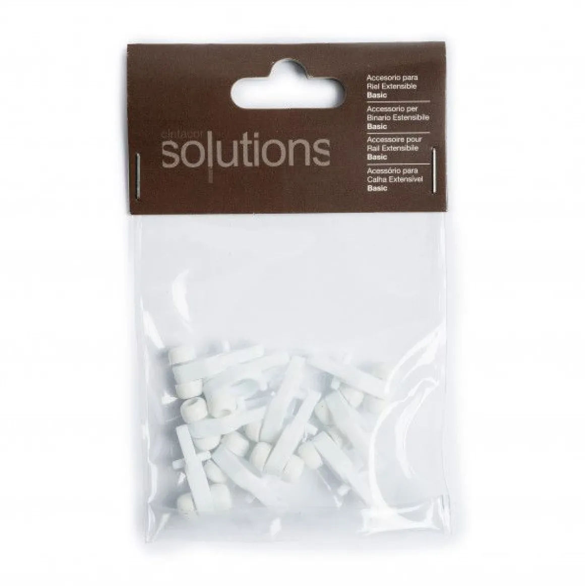 SET 20 SCIVOLI PER BINARIO BASICO BIANCO: vendita online SET 20 SCIVOLI PER BINARIO BASICO BIANCO in offerta