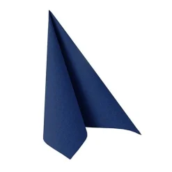 SET 20 TOVAGLIOLI ROYAL 25X25CM BLU SCURO: vendita online SET 20 TOVAGLIOLI ROYAL 25X25CM BLU SCURO in offerta