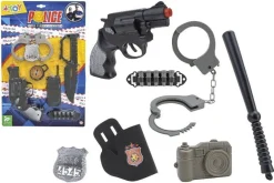 SET GIOCO POLIZIA CON PISTOLA E ACCESSORI ASSORTITO: vendita online SET GIOCO POLIZIA CON PISTOLA E ACCESSORI ASSORTITO in offerta