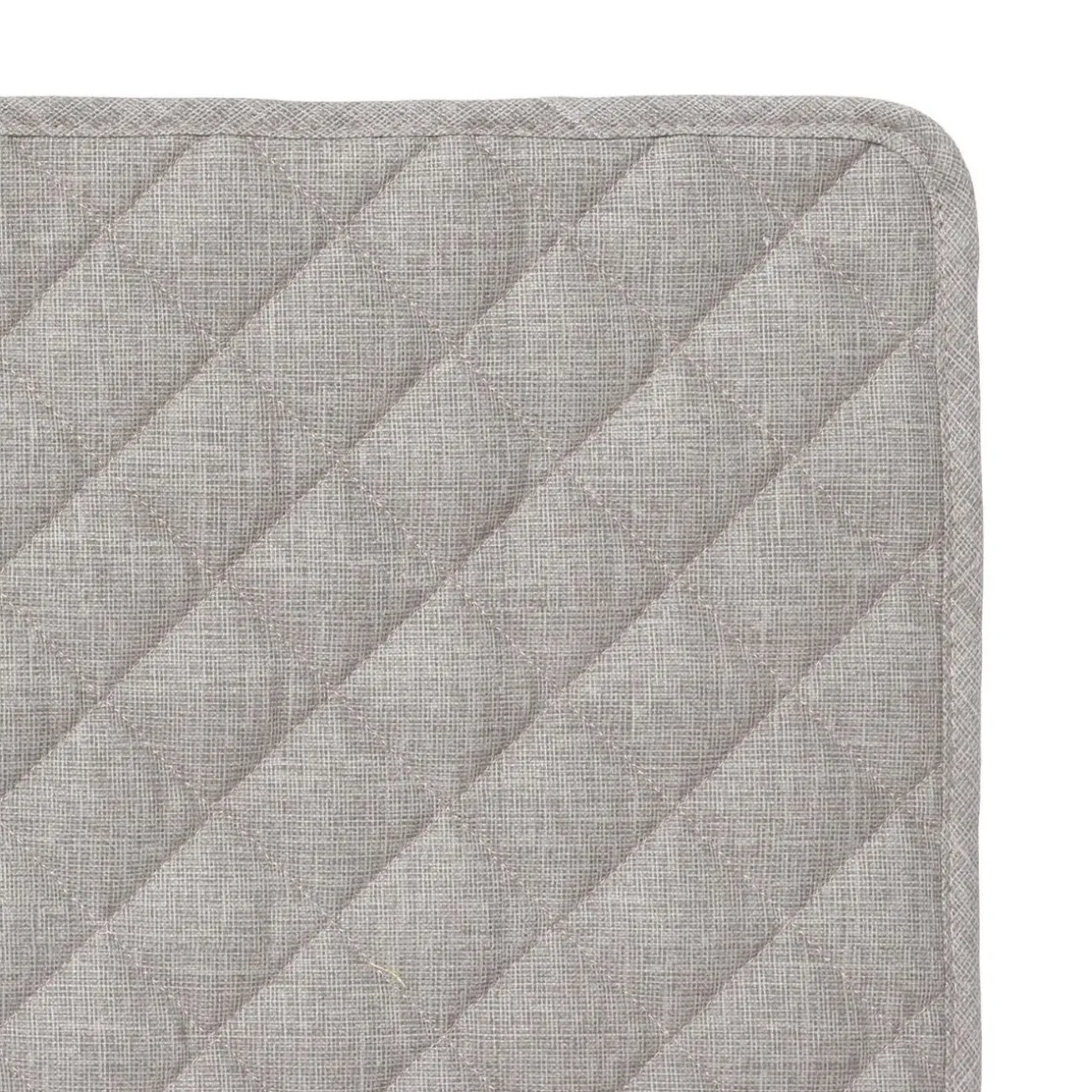 SET AMERICANO IN COTONE TRAPUNTATO GRIGIO: vendita online SET AMERICANO IN COTONE TRAPUNTATO GRIGIO in offerta
