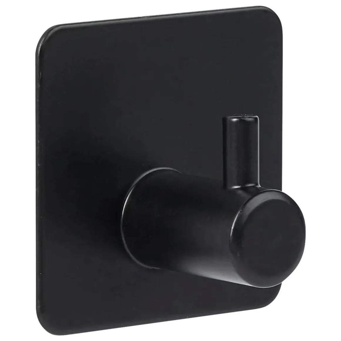 SET 2 APPENDINI ADESIVI STIKY CON GANCIO IN ACCIAIO INOX 4.5X4.5CM ASSORTITO