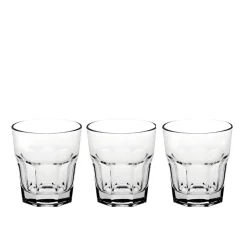 SET 3 BICCHIERI DA ACQUA LINEA MEDINA VETRO TRASPARENTE 269ML