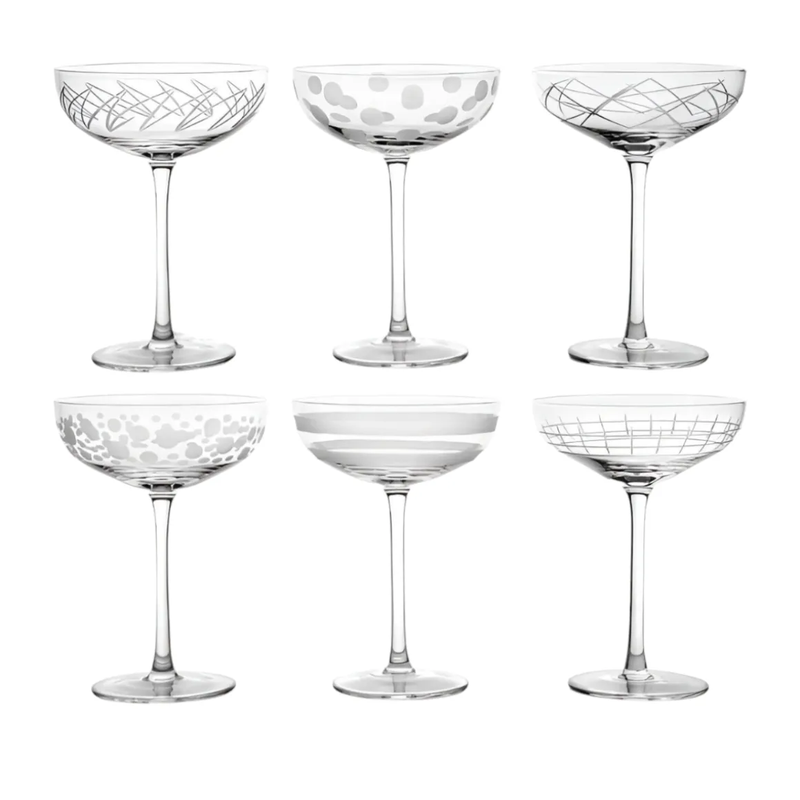 SET 6 CALICE DA LIQUORE LINEA MIXO 250ML