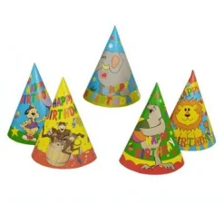 SET 5 CAPPELLINI PARTY HAPPY BIRTHDAY: vendita online SET 5 CAPPELLINI PARTY HAPPY BIRTHDAY in offerta