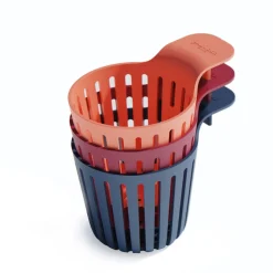 SET 3 CESTELLI LINEA COOKIN'PODS IN POLIPROPILENE MULTICOLORE