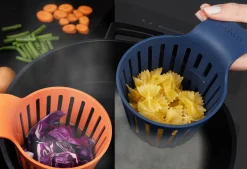 SET 3 CESTELLI LINEA COOKIN'PODS IN POLIPROPILENE MULTICOLORE