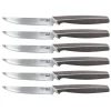 SET 6 COLTELLI BISTECCA TORTORA LINEA MASTER 11.5CM