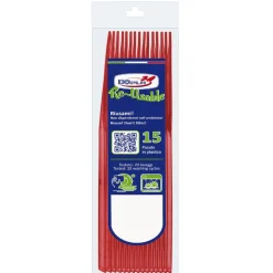 SET 15 COLTELLI COMPACT IN PLASTICA ROSSI