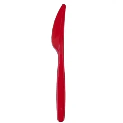 SET 15 COLTELLI COMPACT IN PLASTICA ROSSI