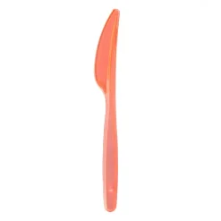SET 15 COLTELLI COMPACT IN PLASTICA ARANCIO