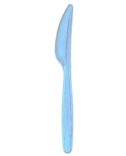 SET 15 COLTELLI COMPACT IN PLASTICA AZZURRI