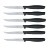 SET 6 COLTELLI PER BISTECCA NERI LINEA L'ORIGINALE MIGLIORE 11CM