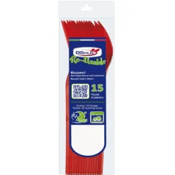SET 15 CUCCHIAI COMPACT IN PLASTICA ROSSI