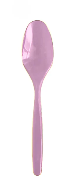 SET 15 CUCCHIAI COMPACT IN PLASTICA ROSA