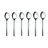 SET 6 CUCCHIAINI DA CAFFE' LINEA RIVER 12.9CM