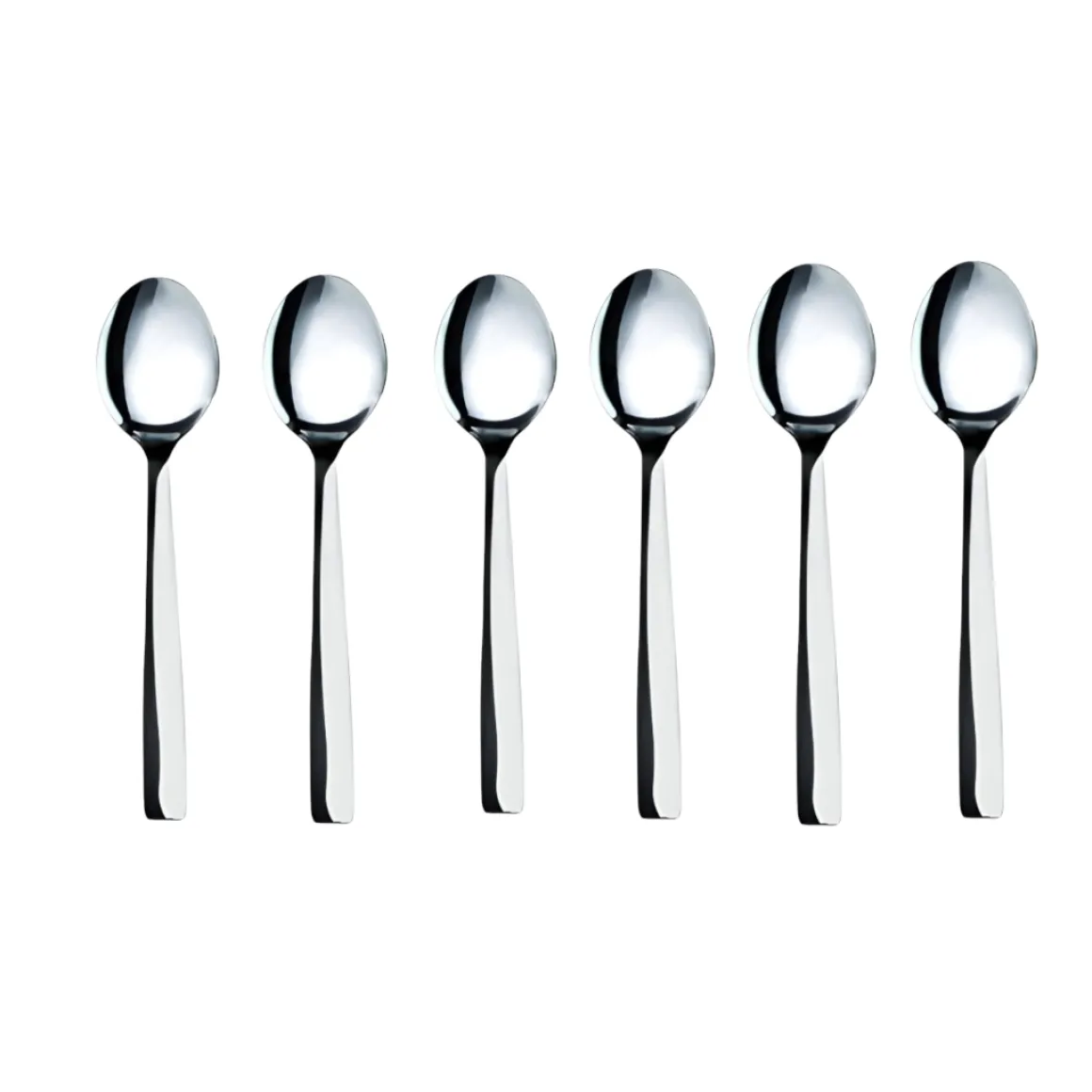 SET 6 CUCCHIAINI DA CAFFE' LINEA RIVER 12.9CM