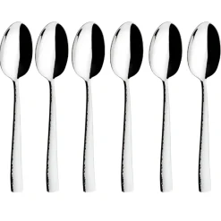 SET 6 CUCCHIANI DA MOKA LINEA RINASCIMENTO 31.5CM