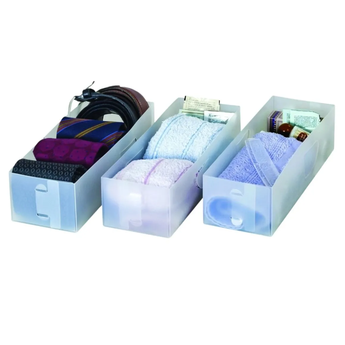 SET 3 DIVISORI SMALL IN PLASTICA 10.5X30 H. 8CM: vendita online SET 3 DIVISORI SMALL IN PLASTICA 10.5X30 H. 8CM in offerta