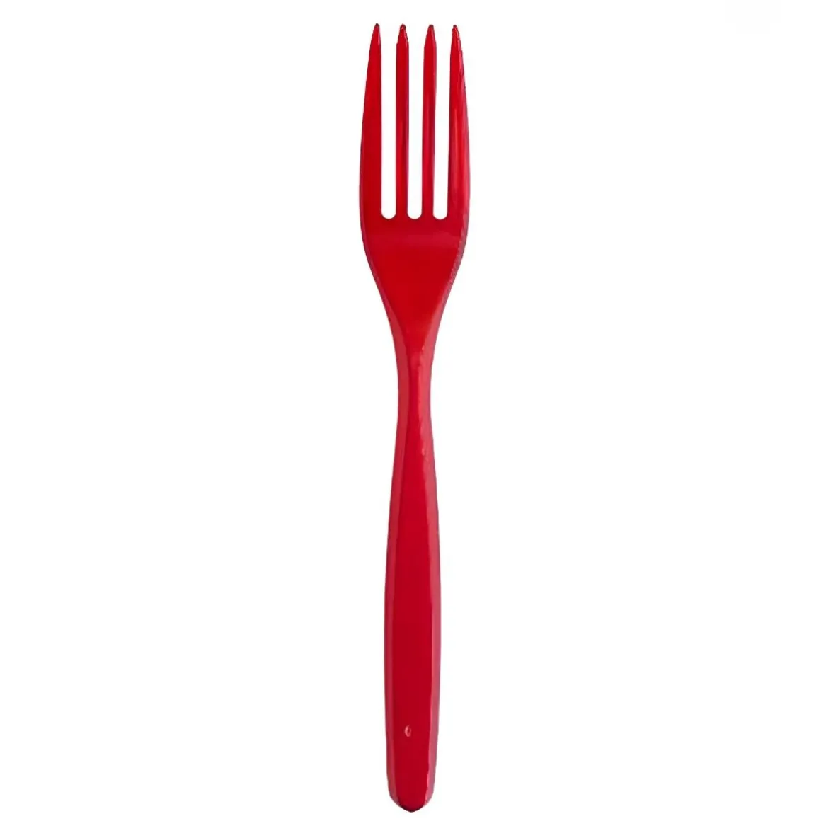 SET 15 FORCHETTE COMPACT IN PLASTICA ROSSE