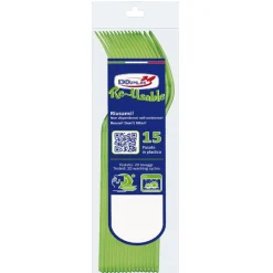 SET 15 FORCHETTE COMPACT IN PLASTICA VERDE ACIDO