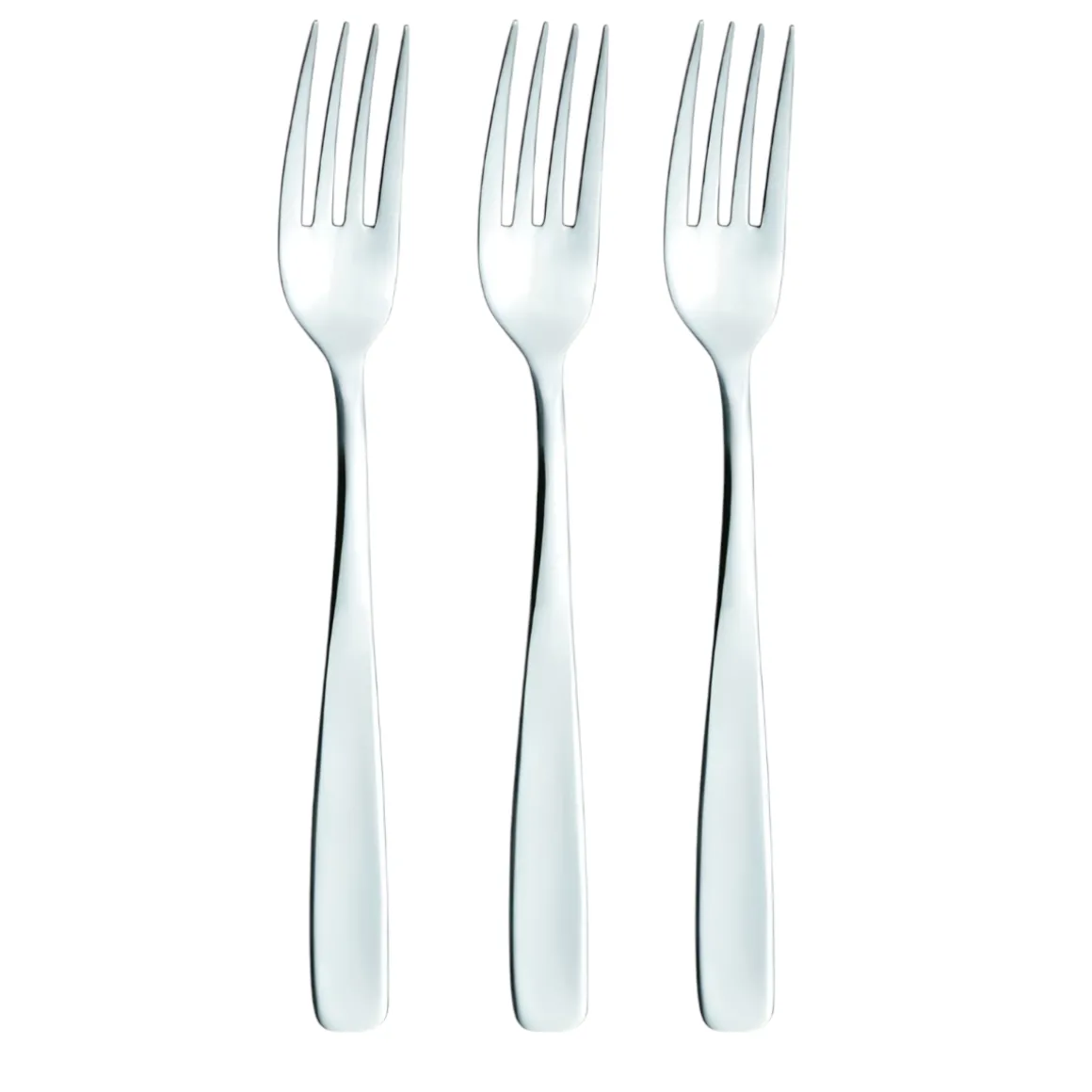 SET 3 FORCHETTE DA TAVOLA LINEA AMERICA 19.3CM