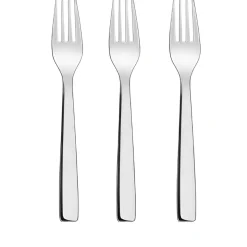 SET 3 FORCHETTE DA TAVOLA LINEA RIVER 19.4CM