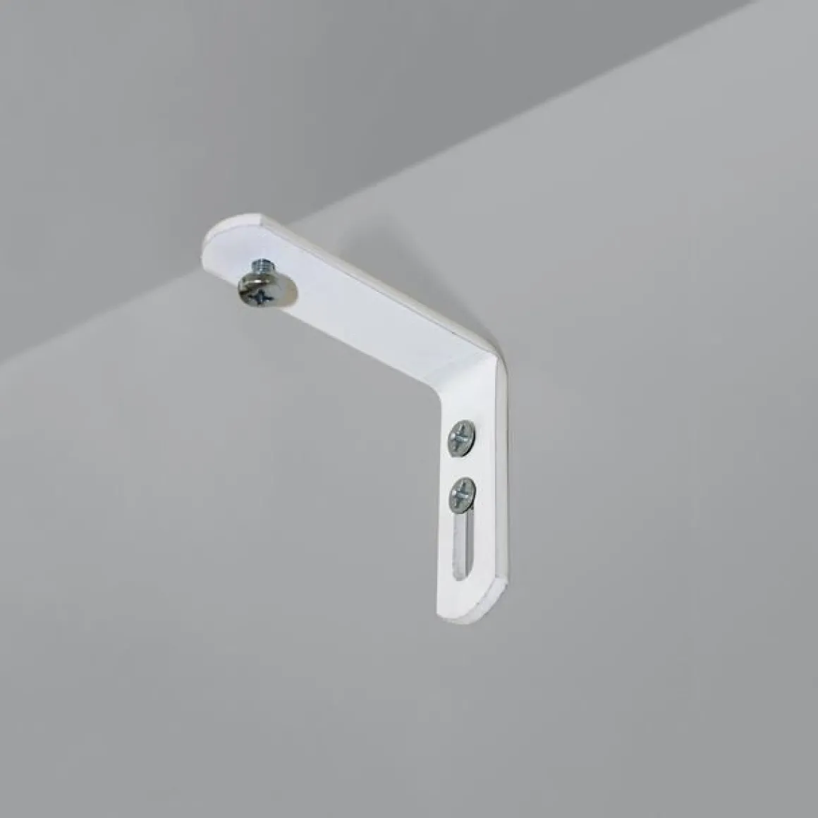 SET 2 MENSOLE PER BINARI 60MM BIANCO: vendita online SET 2 MENSOLE PER BINARI 60MM BIANCO in offerta