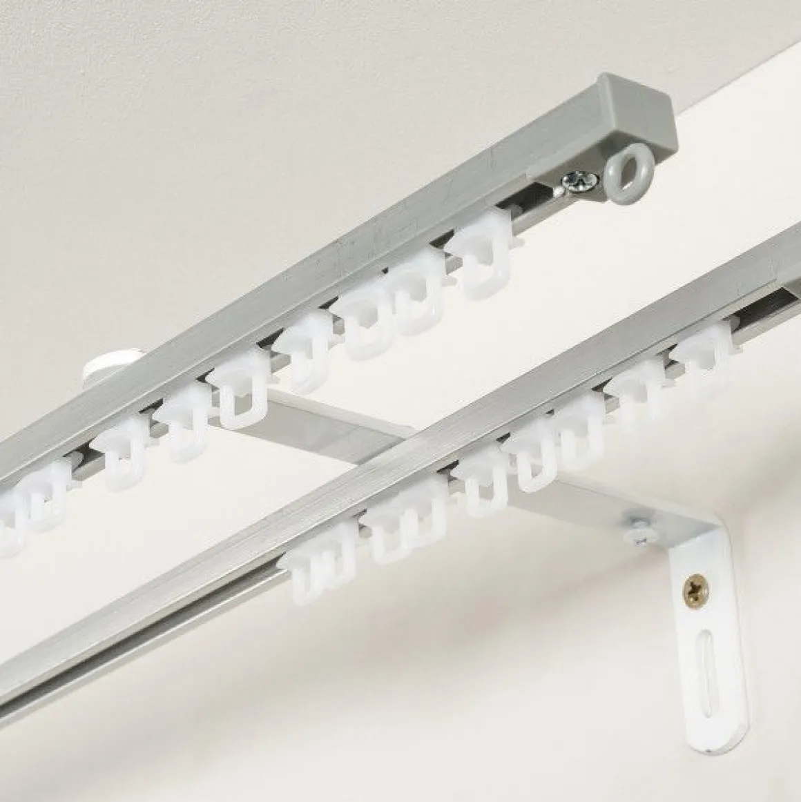 SET 2 MENSOLE PER BINARI 160MM BIANCO : vendita online SET 2 MENSOLE PER BINARI 160MM BIANCO in offerta