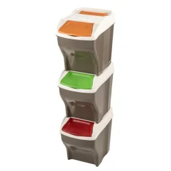 SET 4 PATTUMIERE MODELLO POKER PLUS 27LT: vendita online SET 4 PATTUMIERE MODELLO POKER PLUS 27LT in offerta