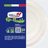 SET 33 PIATTI DA FRUTTA IN PLASTICA DIAM. 22CM BIANCO