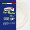 SET 33 PIATTI FONDI IN PLASTICA DIAM. 20.5CM BIANCO