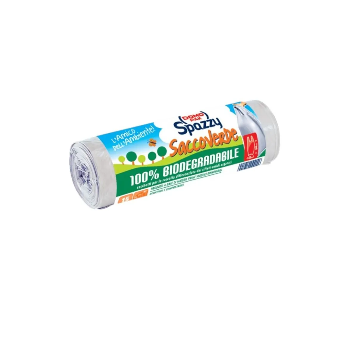 SET 15 SACCHI PER UMIDO TRASPARENTE 42X50CM 12LT: vendita online SET 15 SACCHI PER UMIDO TRASPARENTE 42X50CM 12LT in offerta