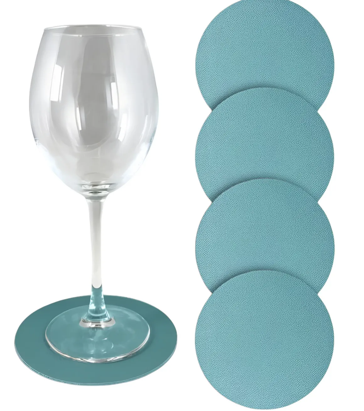 SET 4 SOTTOBICCHIERI IN SIMILPELLE DIAM. 12.5CM TIFFANY: vendita online SET 4 SOTTOBICCHIERI IN SIMILPELLE DIAM. 12.5CM TIFFANY in offerta