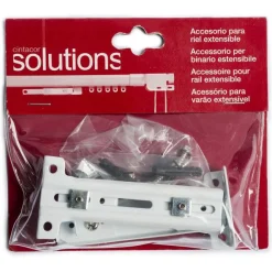SET 2 SUPPORTI DOPPI PER BINARIO RINFORZATO BIANCO : vendita online SET 2 SUPPORTI DOPPI PER BINARIO RINFORZATO BIANCO in offerta