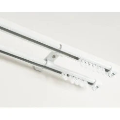 SET 2 SUPPORTI DOPPI PER BINARIO BASICO BIANCO : vendita online SET 2 SUPPORTI DOPPI PER BINARIO BASICO BIANCO in offerta