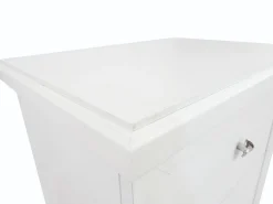 Settimino classico in frassino bianco: settimino 6 cassetti modello SARA