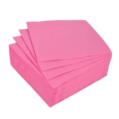 SET 40 TOVAGLIOLI DI CARTA A 2 VELI 38X38CM ROSA: vendita online SET 40 TOVAGLIOLI DI CARTA A 2 VELI 38X38CM ROSA in offerta