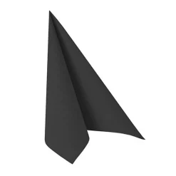 SET 20 TOVAGLIOLI ROYAL 25X25CM NERO: vendita online SET 20 TOVAGLIOLI ROYAL 25X25CM NERO in offerta