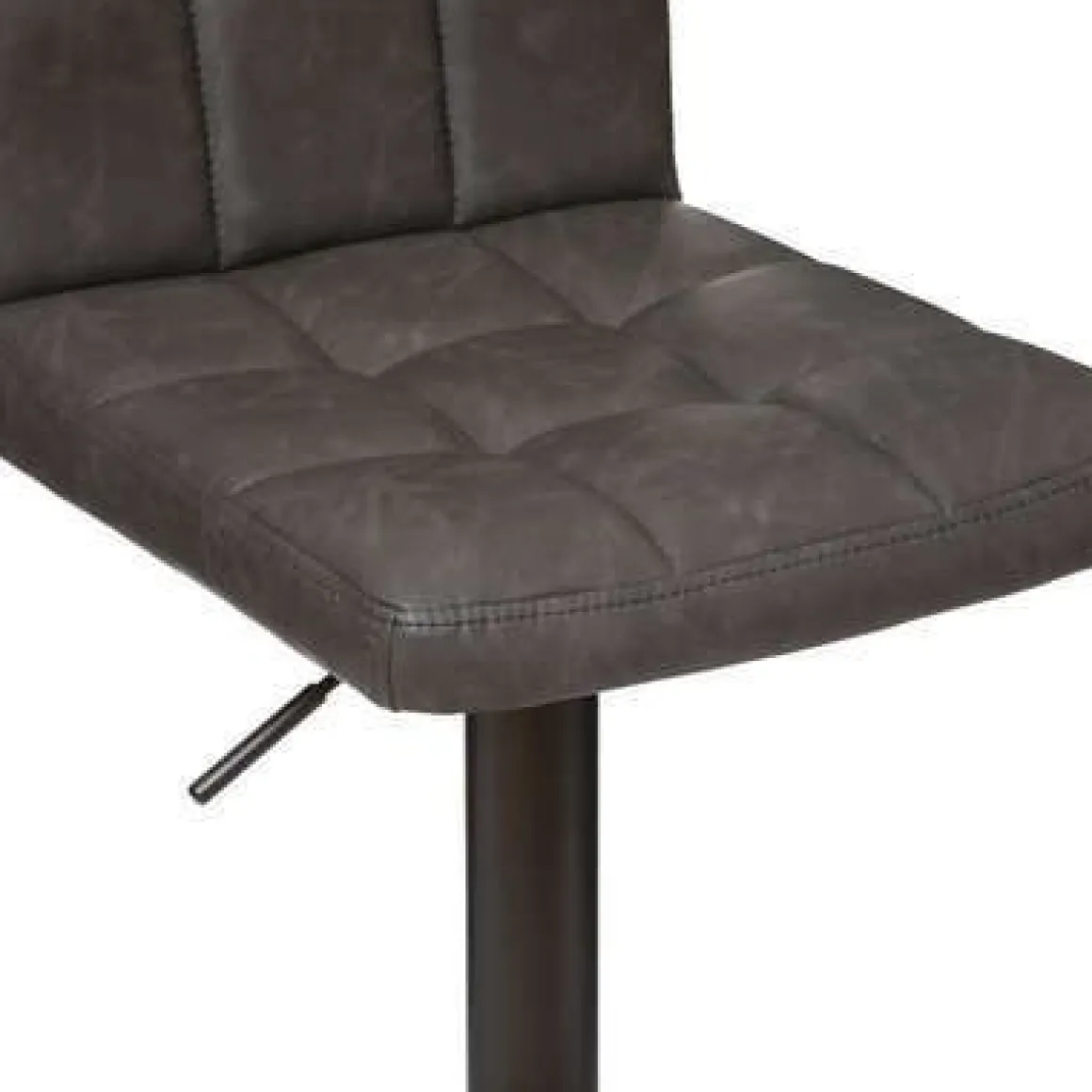 SGABELLO MOD. DELEK IN ECOPELLE GRIGIO VINTAGE: vendita online SGABELLO MOD. DELEK IN ECOPELLE GRIGIO VINTAGE in offerta