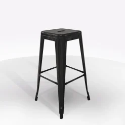 SGABELLO MOD. ROSE METALLO NERO LUCIDO: vendita online SGABELLO MOD. ROSE METALLO NERO LUCIDO in offerta