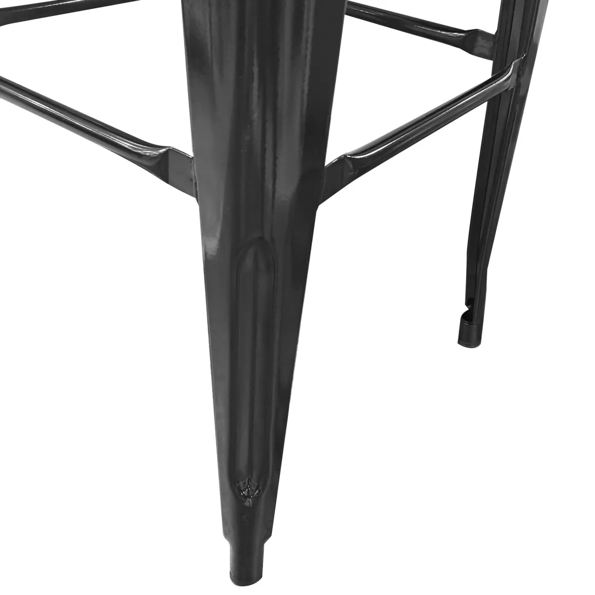 SGABELLO MOD. ROSE METALLO NERO LUCIDO: vendita online SGABELLO MOD. ROSE METALLO NERO LUCIDO in offerta