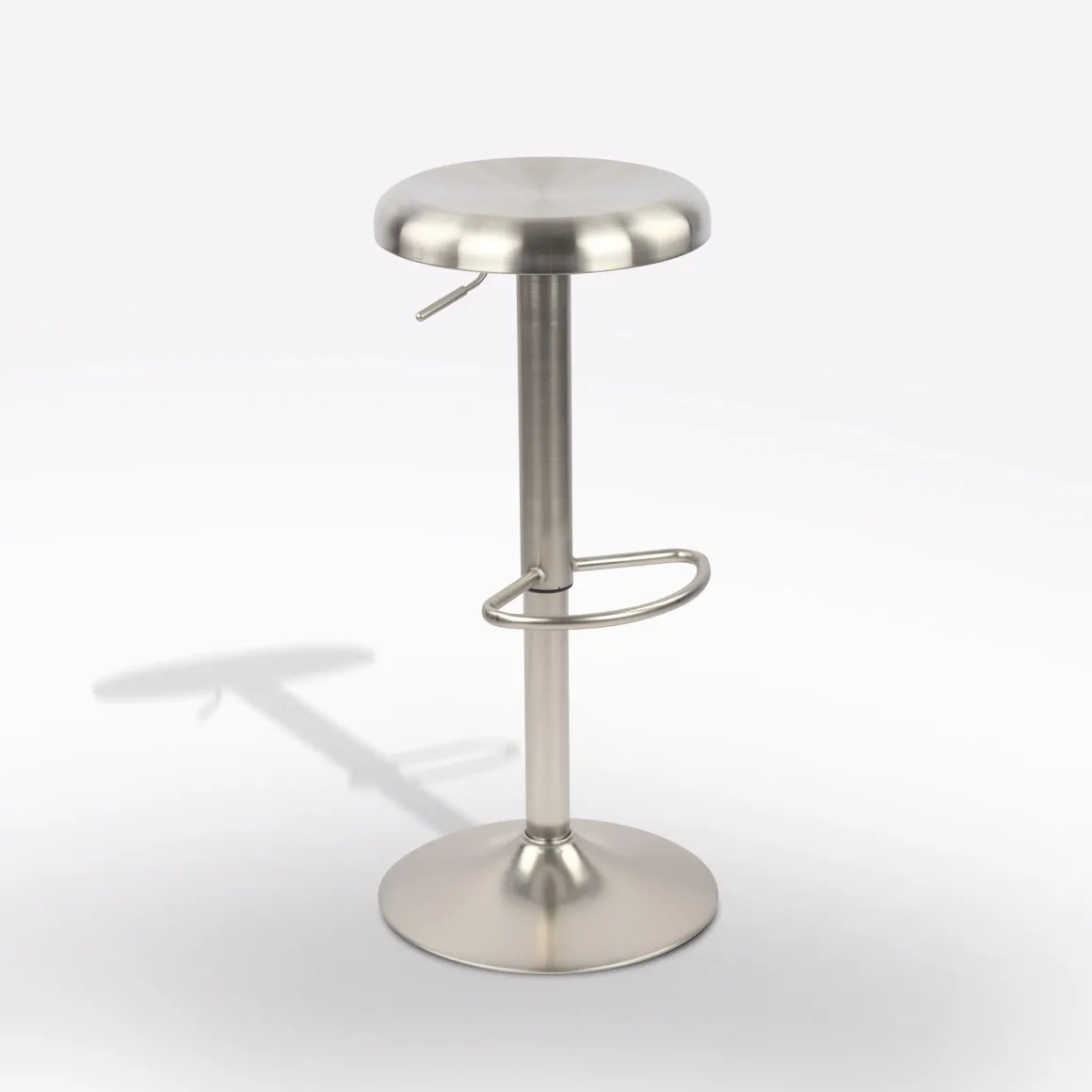 SGABELLO REGOLABILE IN METALLO INOX: vendita online SGABELLO REGOLABILE IN METALLO INOX in offerta