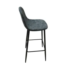 SGABELLO VILLA ECOPELLE INVECCHIATA GRIGIO SCURO: vendita online SGABELLO VILLA ECOPELLE INVECCHIATA GRIGIO SCURO in offerta